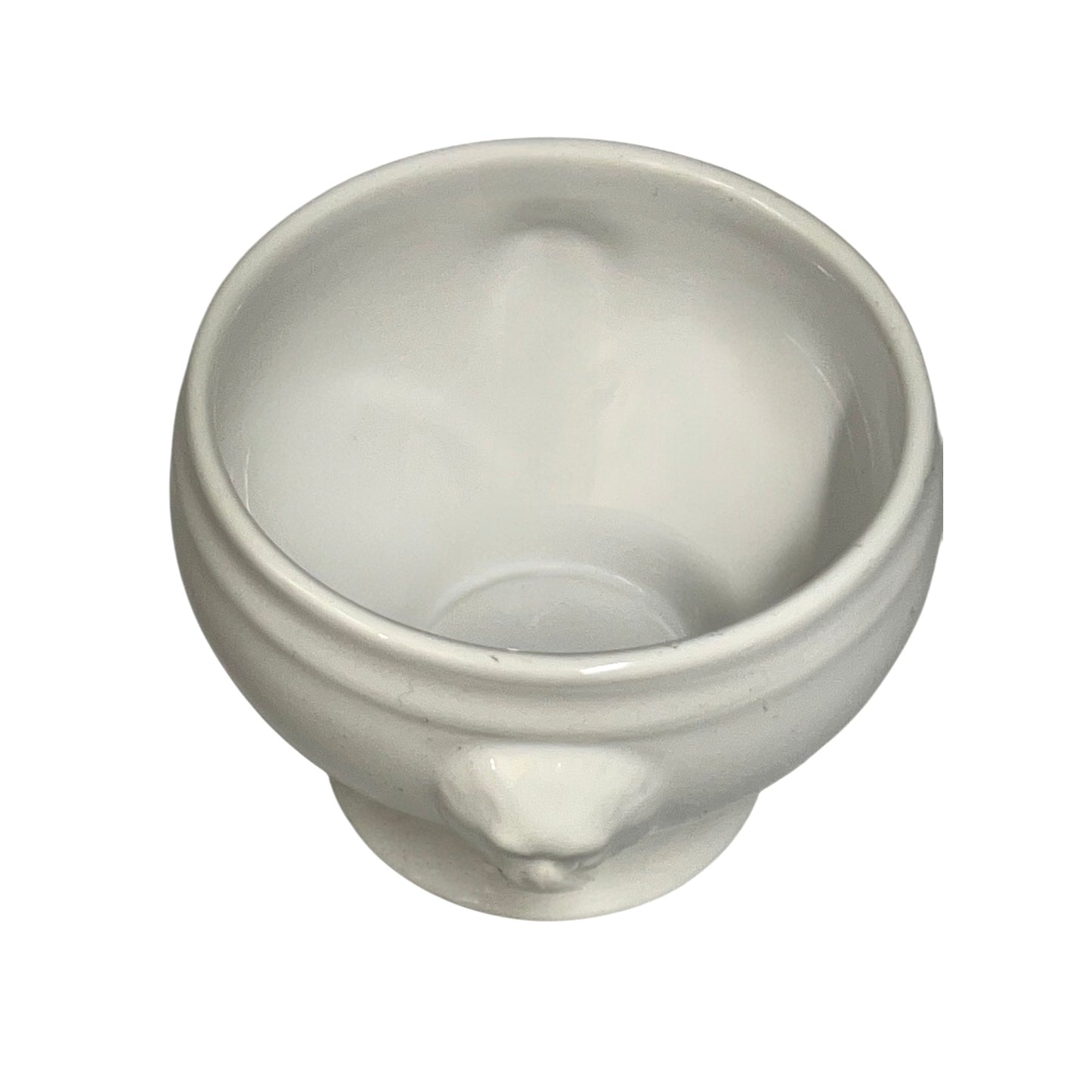 Lions Head Handle Bowls, 3 x Traditional French Onion Soup Bowls (A54)