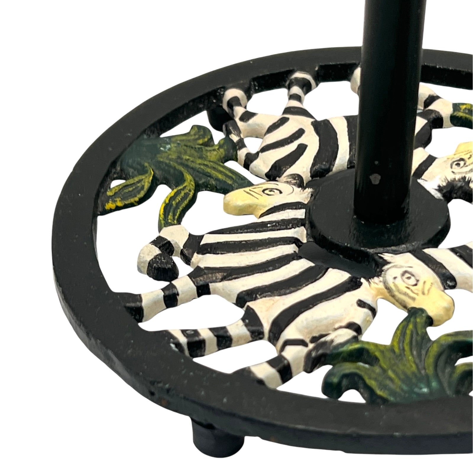 Cast Iron Zebra Kitchen Roll Holder & Serviette Holder, Country Kitchen