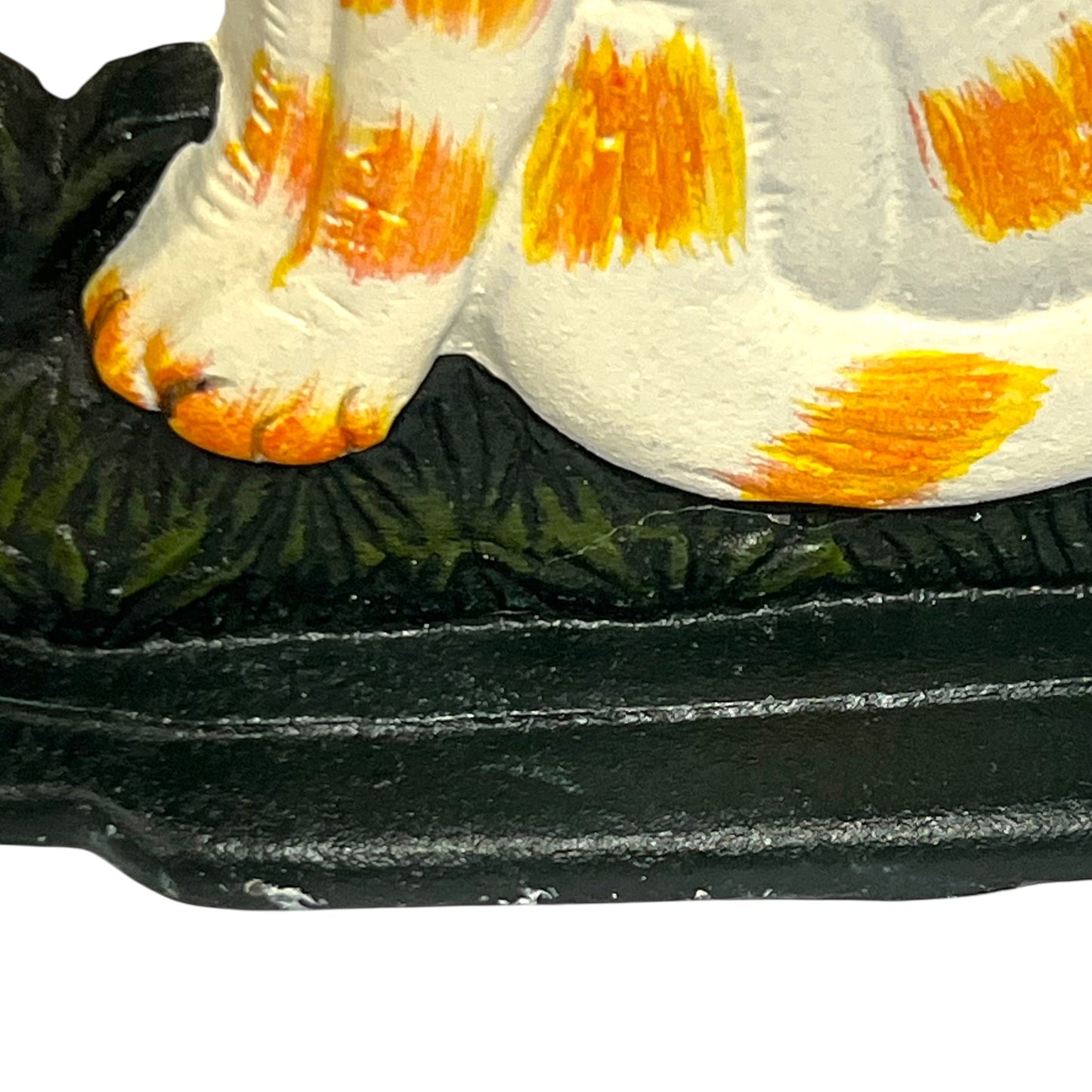 French Cast Iron Cat Shaped Door Stop, Cast Iron Doorstop Wedge, Door Stay