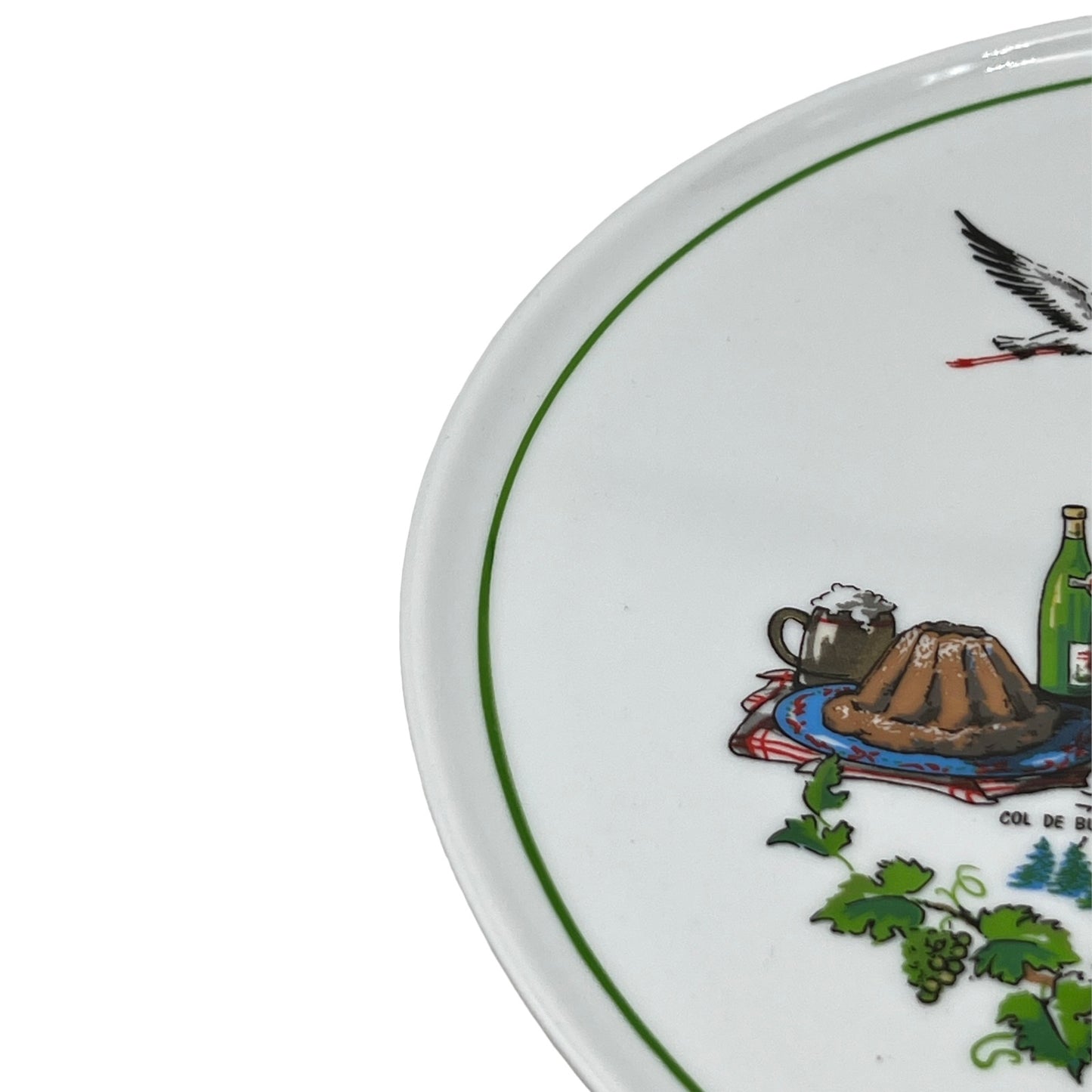 French shabby chic ceramic cheese tray cheeseboard