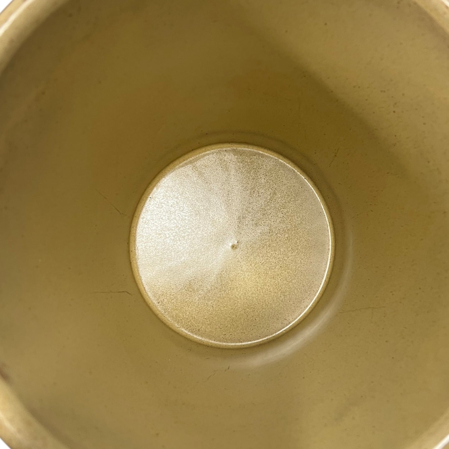 Close-up of an ice bucket on a white background