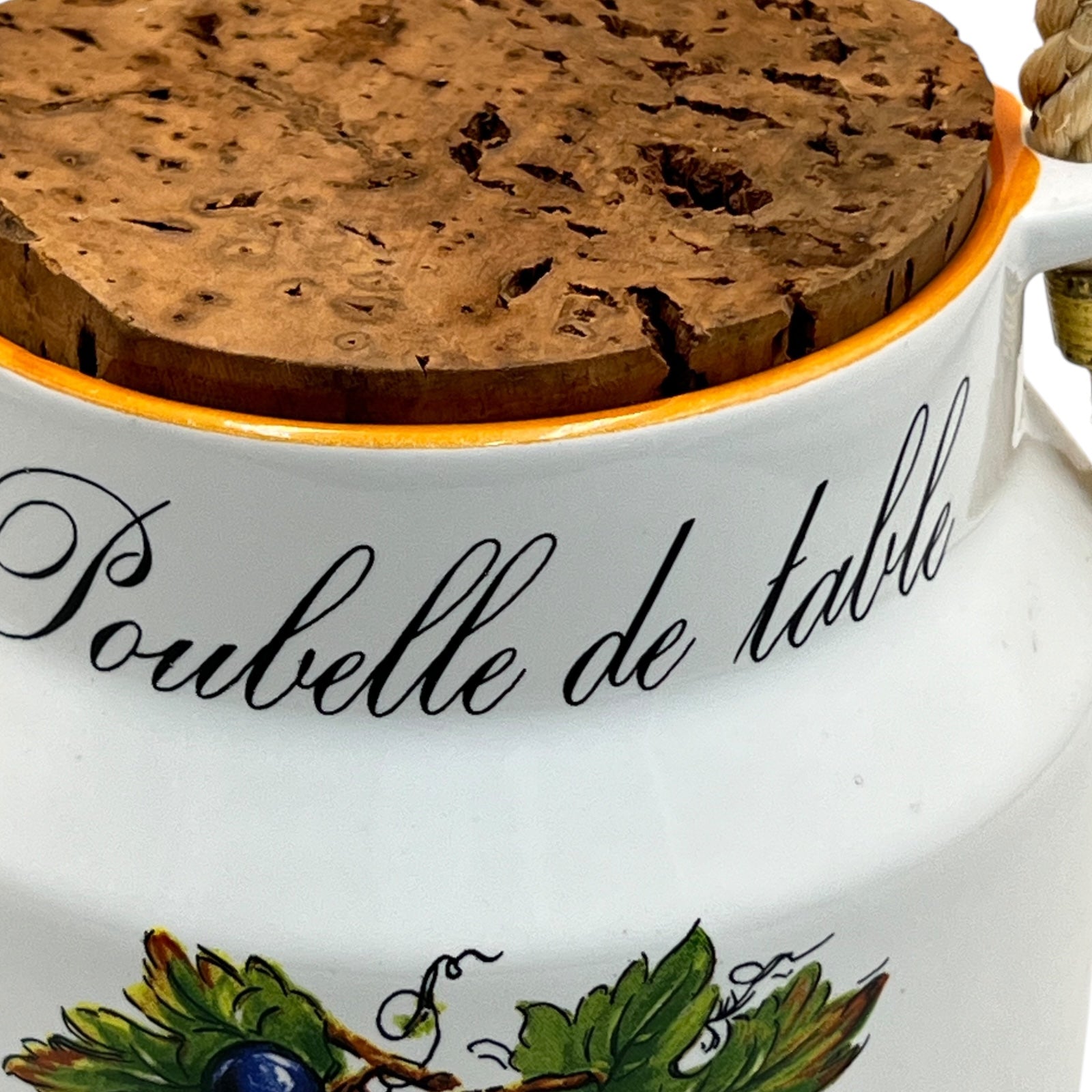 French 'Poubelle de Table', Farmhouse Chic, Retro Kitchen Table Bin