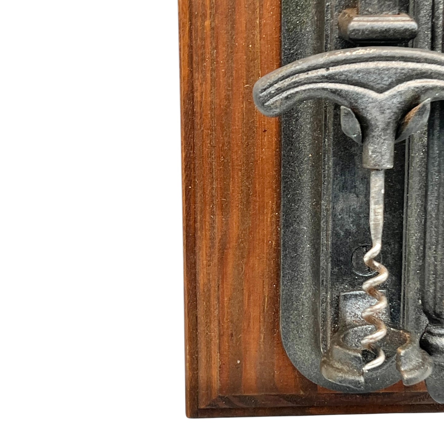 French Wall Mounted Bottle Opener, Vintage Style Hand Pull Corkscrew (A73)