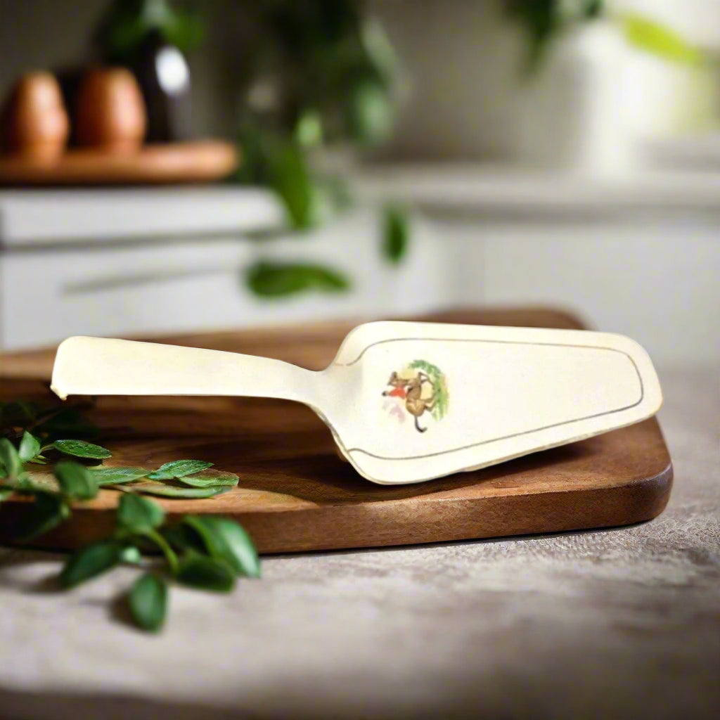 French porcelain cake serving slice sold by All Things French Store