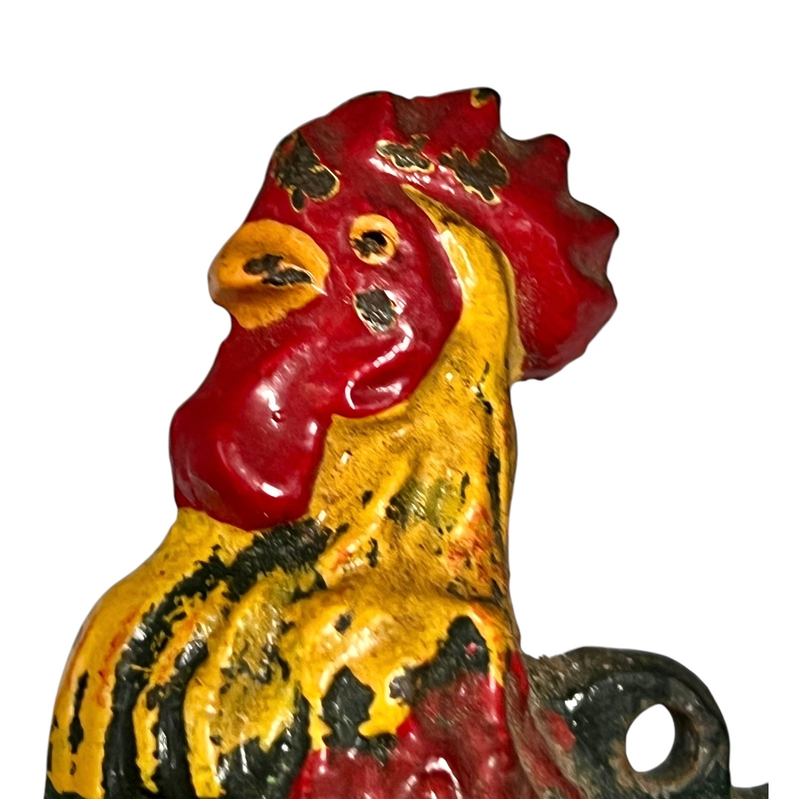 close up detail of kitchen hook