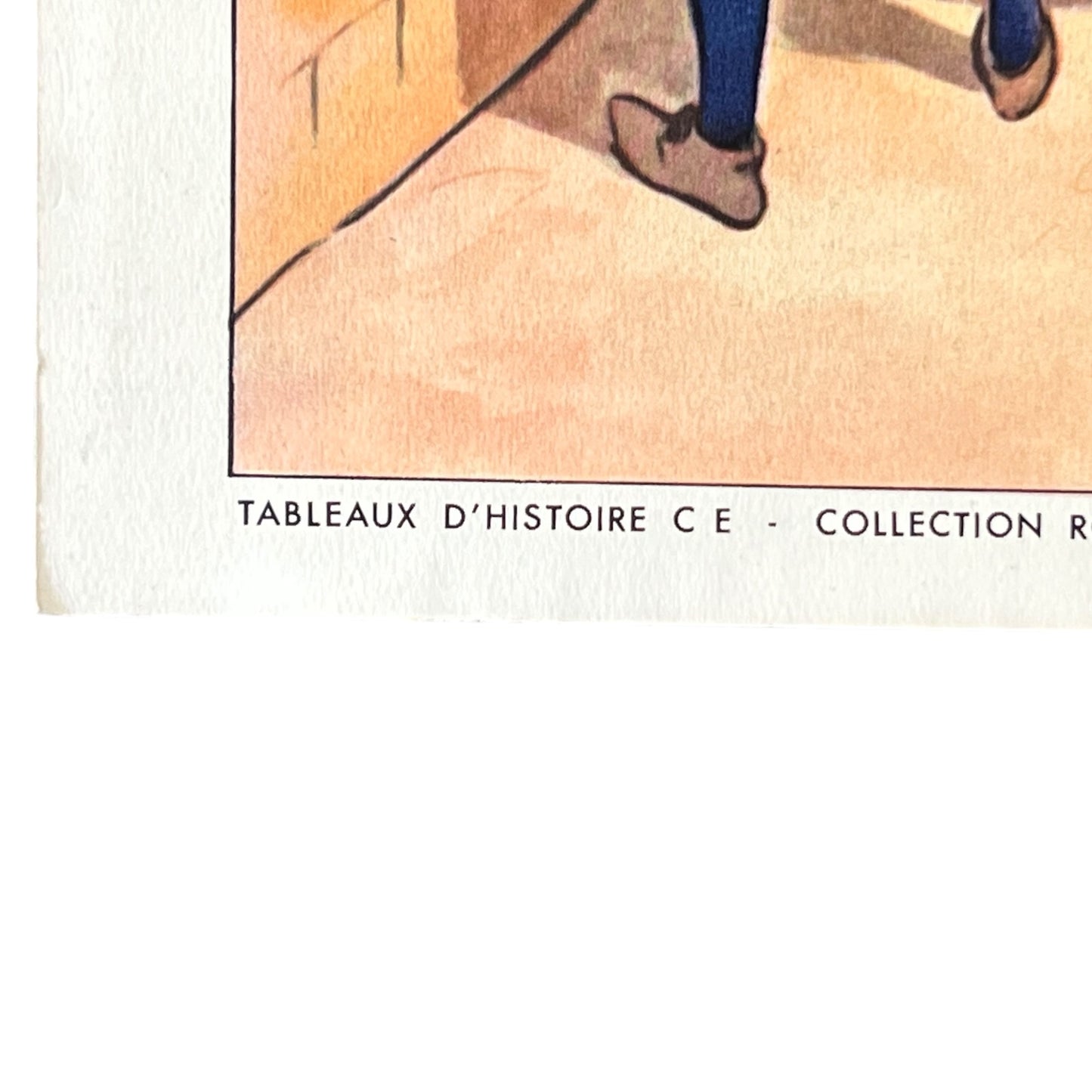 corner of French school poster