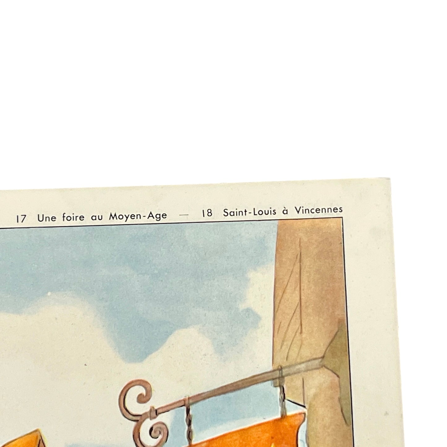 corner of French school poster