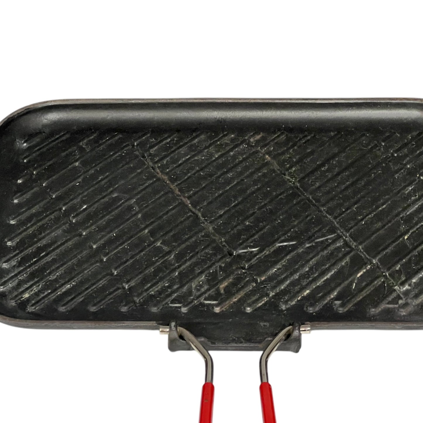 close up of cast iron pan