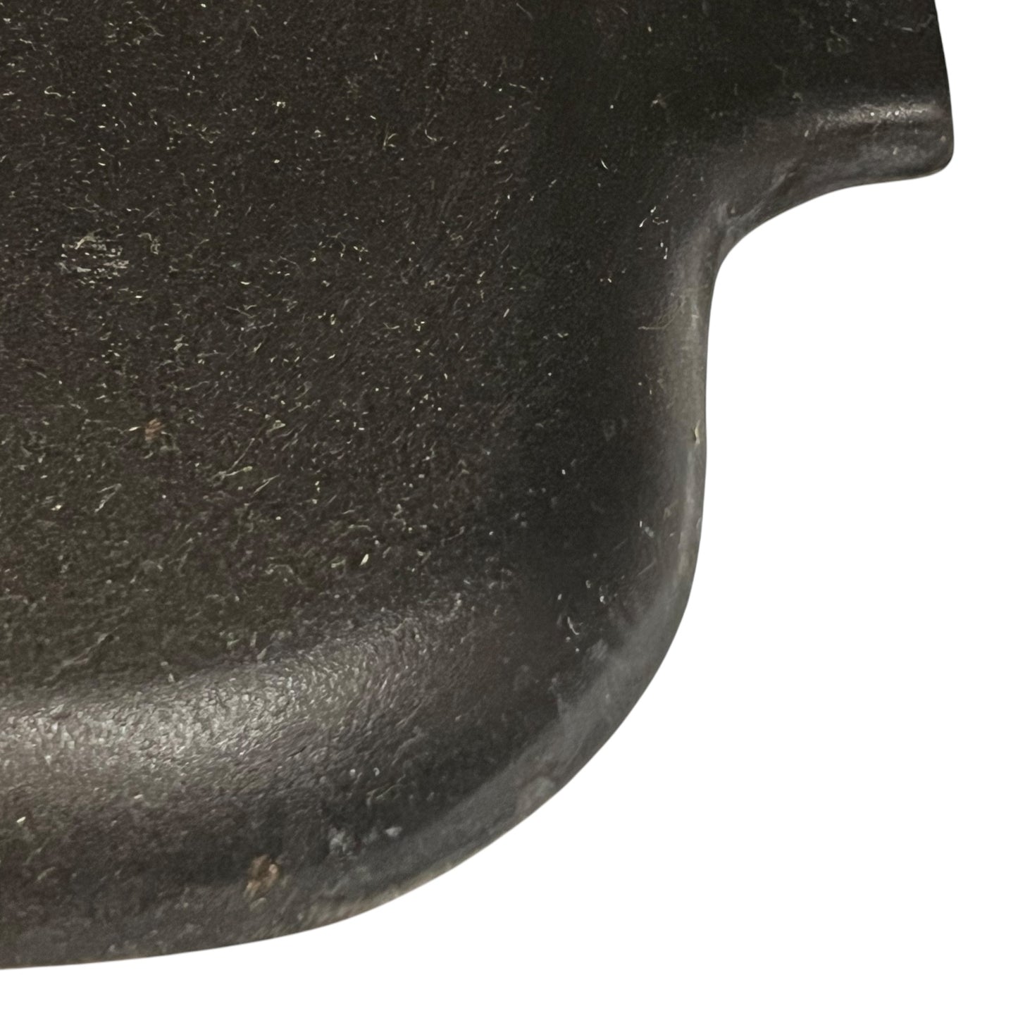 Black griddle plate