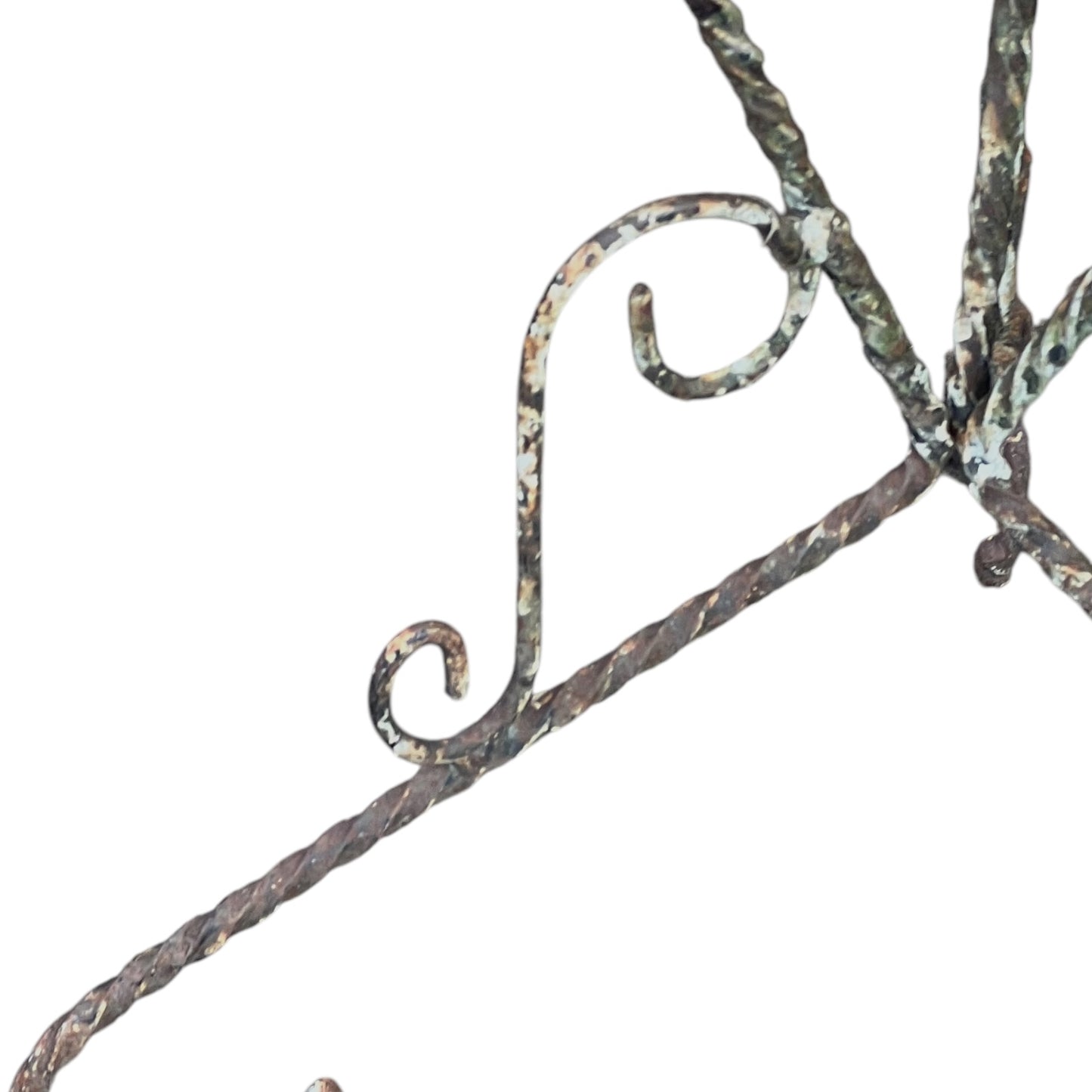 wrought iron plant stand