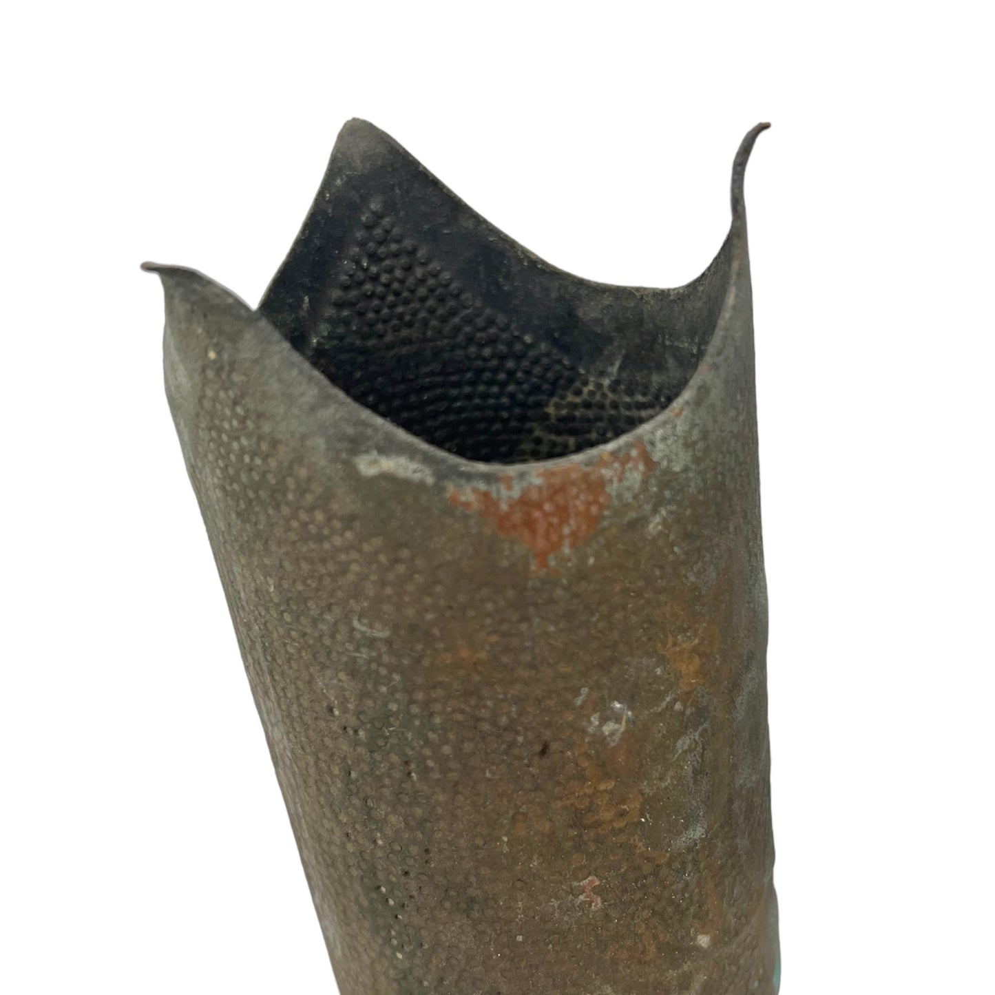pair of brass WW1 trench art vases sold by All Things French Store