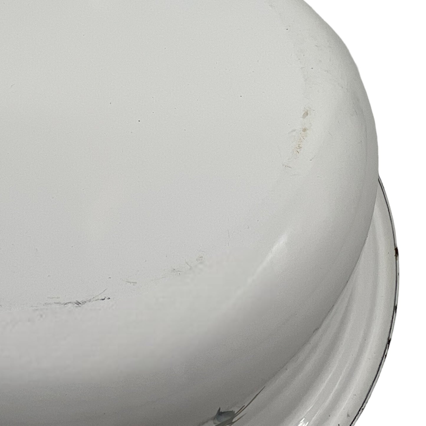 French vintage enamel saucepan with lid sold by All Things French Store