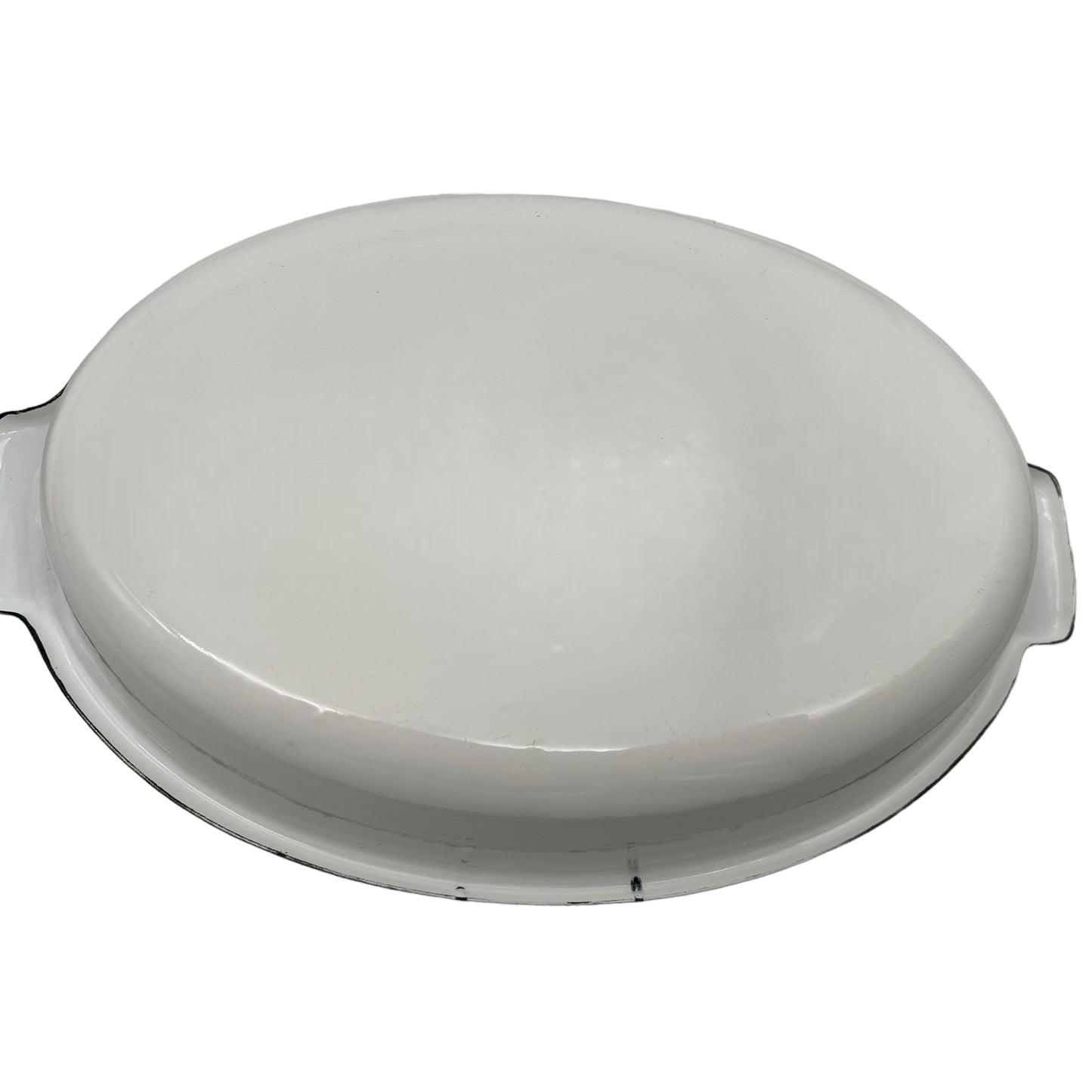 vintage enamel roasting pan base sold by All Things French Store
