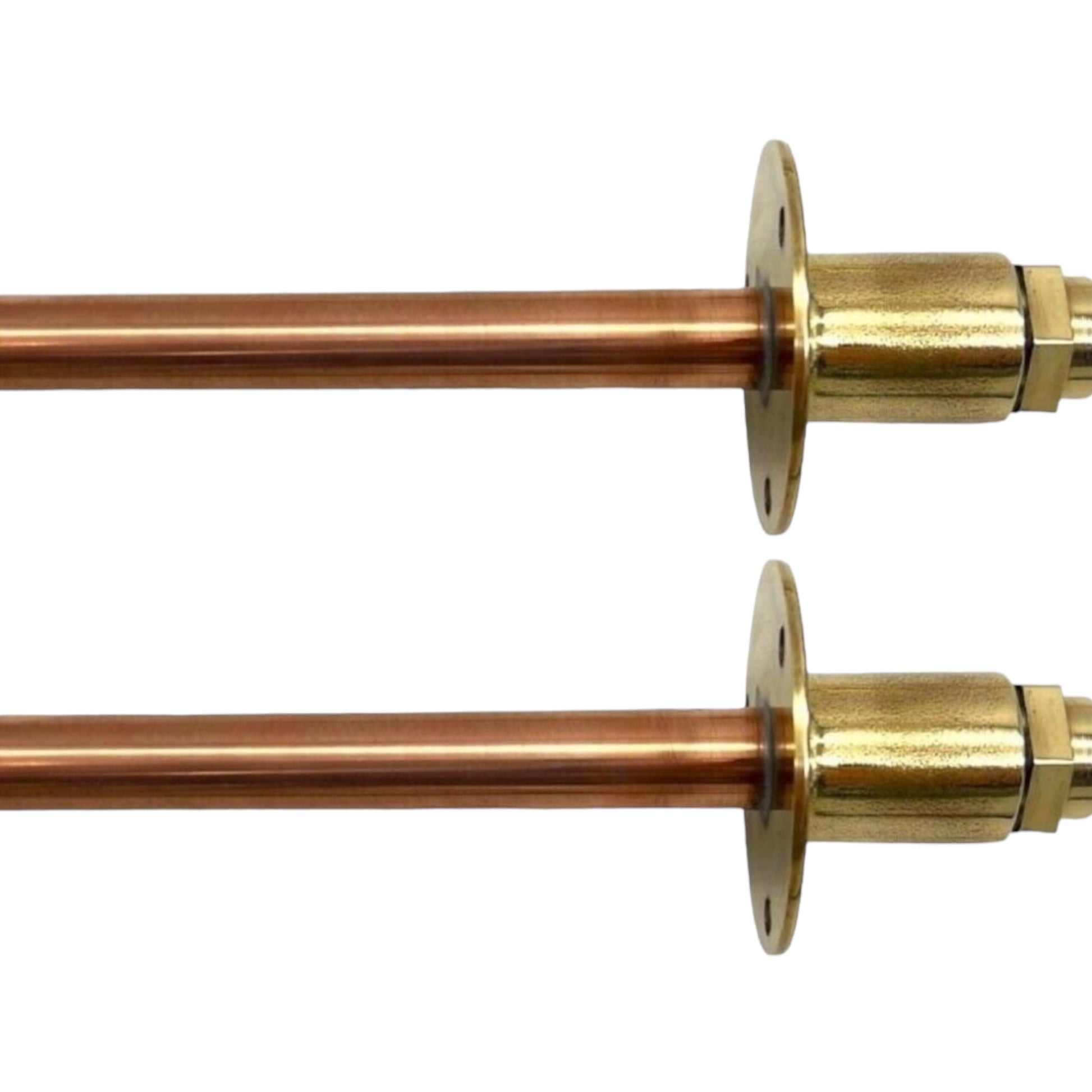 Brass Vintage Style Kitchen or Bathroom Taps, Wall Mounted ideal for Belfast Sink