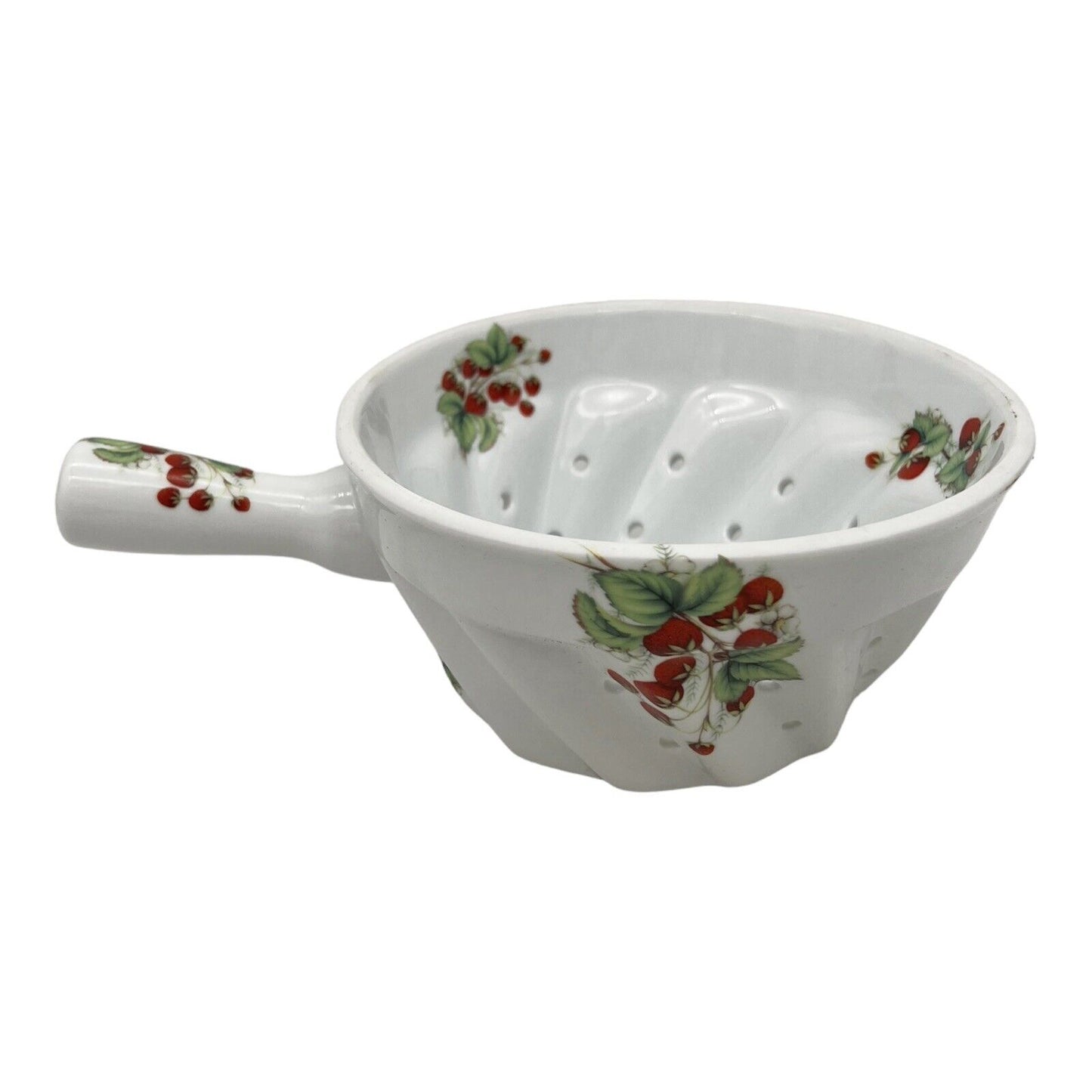 French porcelain jam colander sold by All Things French Store