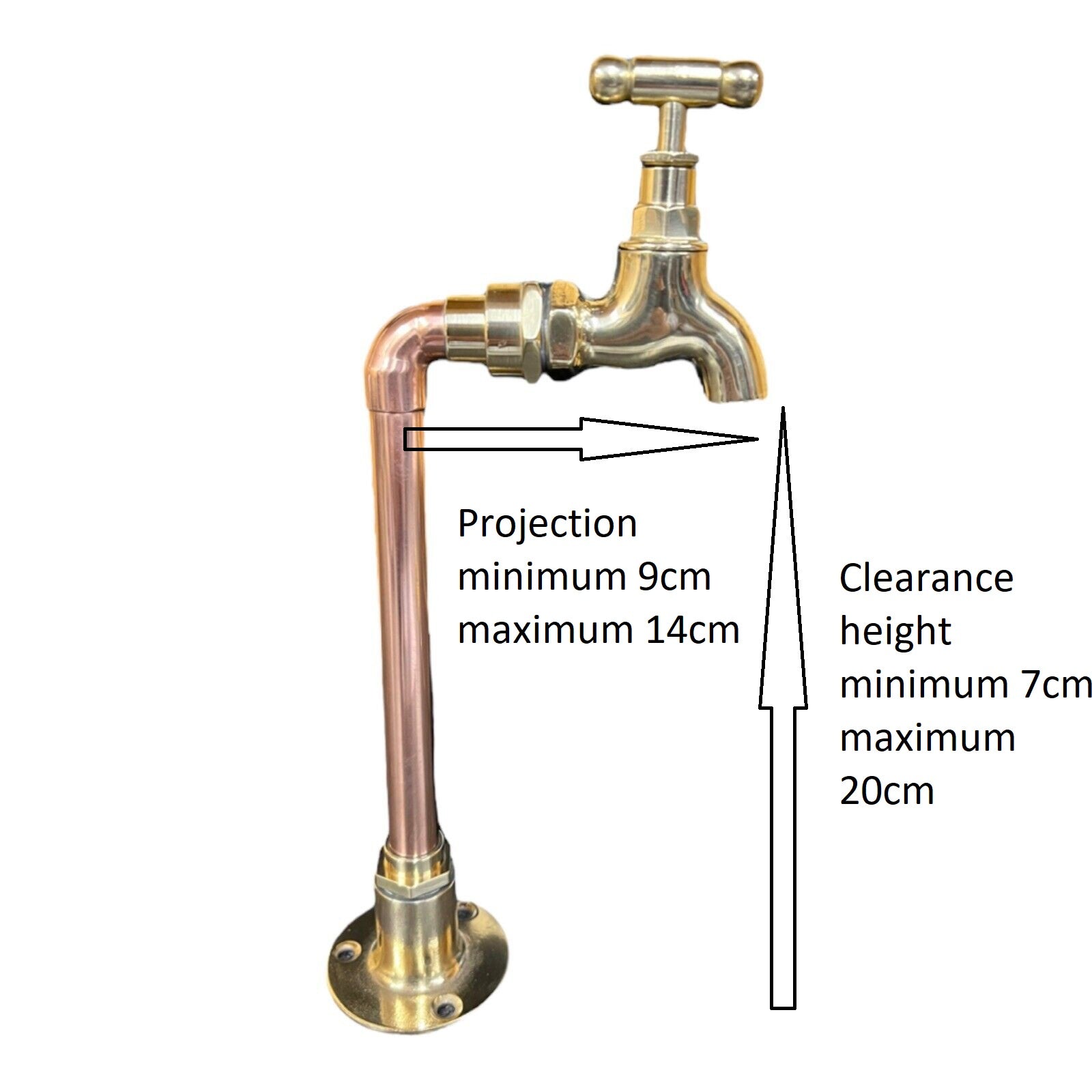 image 3 copper and brass kitchen or bathroom taps sold by All Things French Store