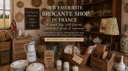 Our Favourite French Brocante Shop — A Recent Treasure Hunting Trip