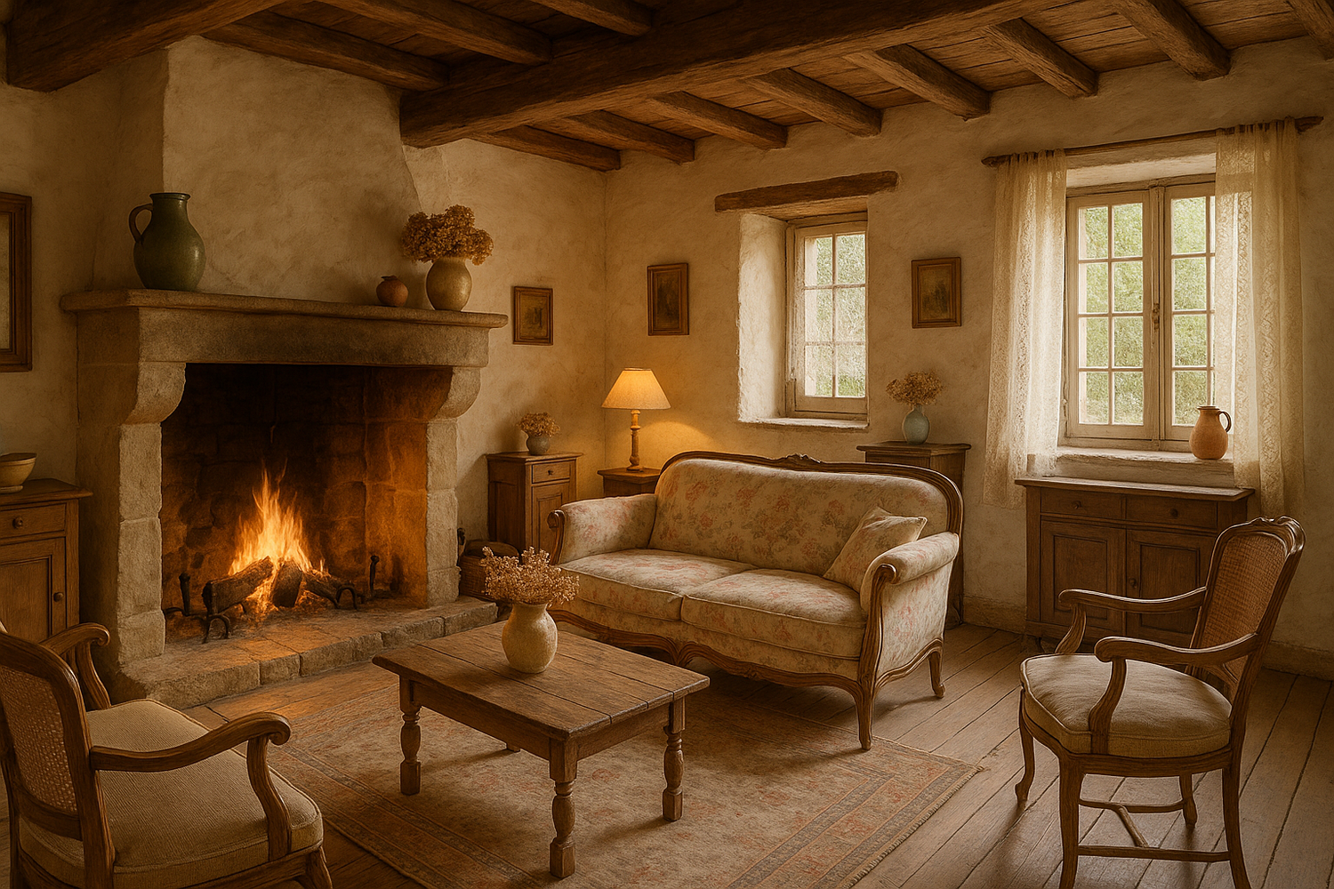 Create a warm and timeless home with our French Vintage Living Room Collection from All Things French Store