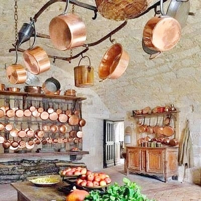 French Copper Cookware, Pots and Pans