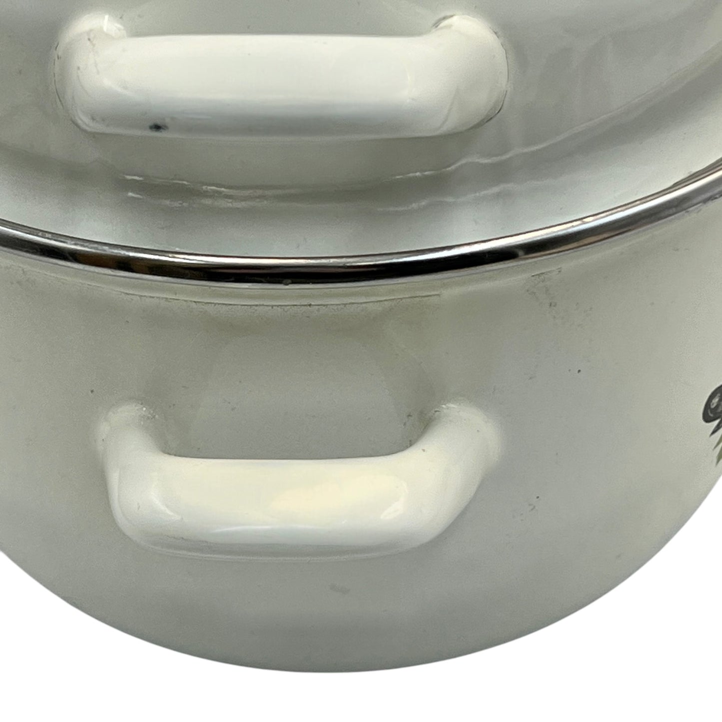 Enamel Mussels Pan, French Farmhouse Chic Les Moules Frites Pot 