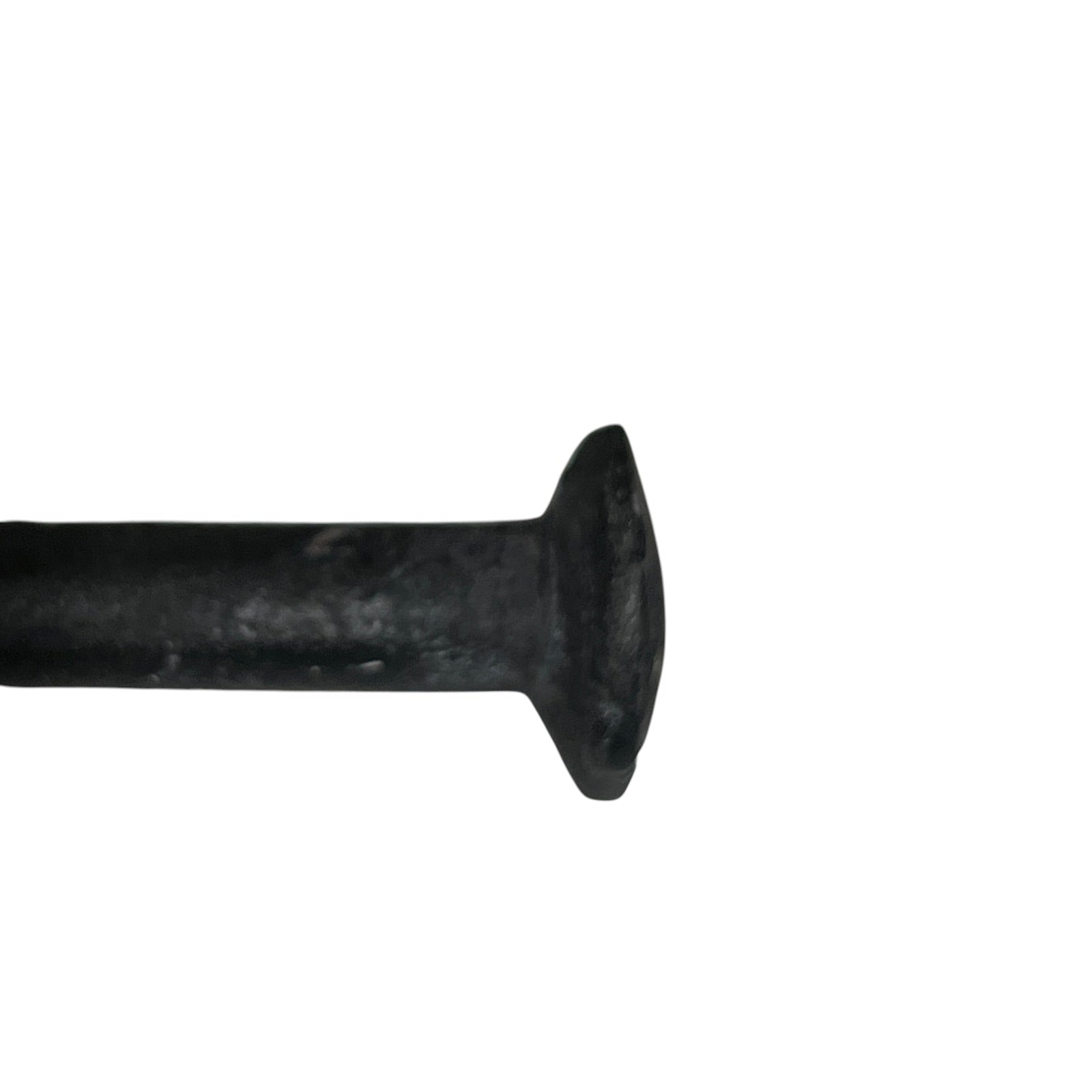 Close up of a cat toiler roll holder on a white background 