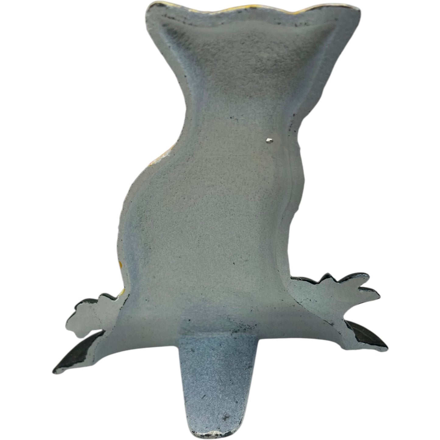 French Cast Iron Cat Shaped Door Stop, Cast Iron Doorstop Wedge, Door Stay