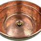Copper Bathroom Basin, Up Cycled French Copper Jam Pan, Camper Van Sink (M15)