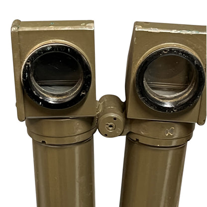 WWII Huet Paris 8x24 H/6400 Mle 1936 Military Trench Periscope Binoculars & Case