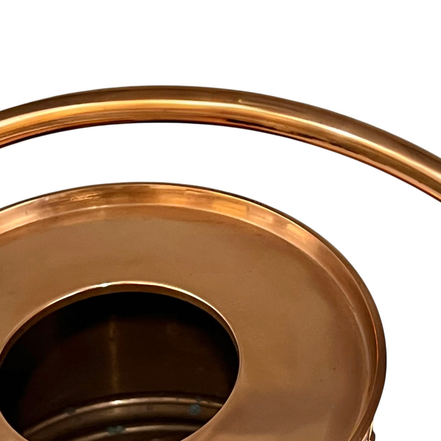 Vintage French Copper Houseplant Watering Can – Indoor Long Spout Plant Waterer – 1 Litre
