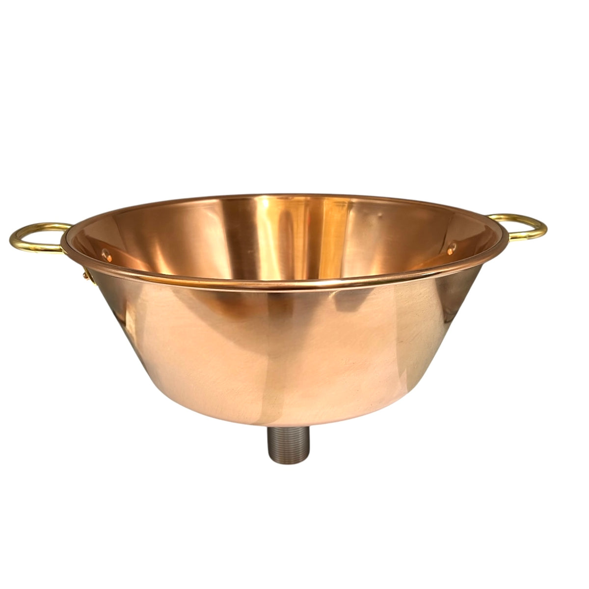 Vintage French Copper Basin Sink – Upcycled Countertop Bathroom Basin