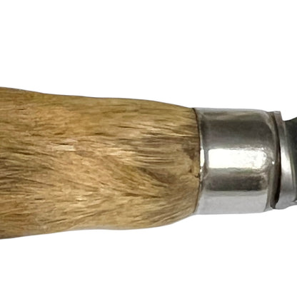 Close up of a taxidermy deer hoof