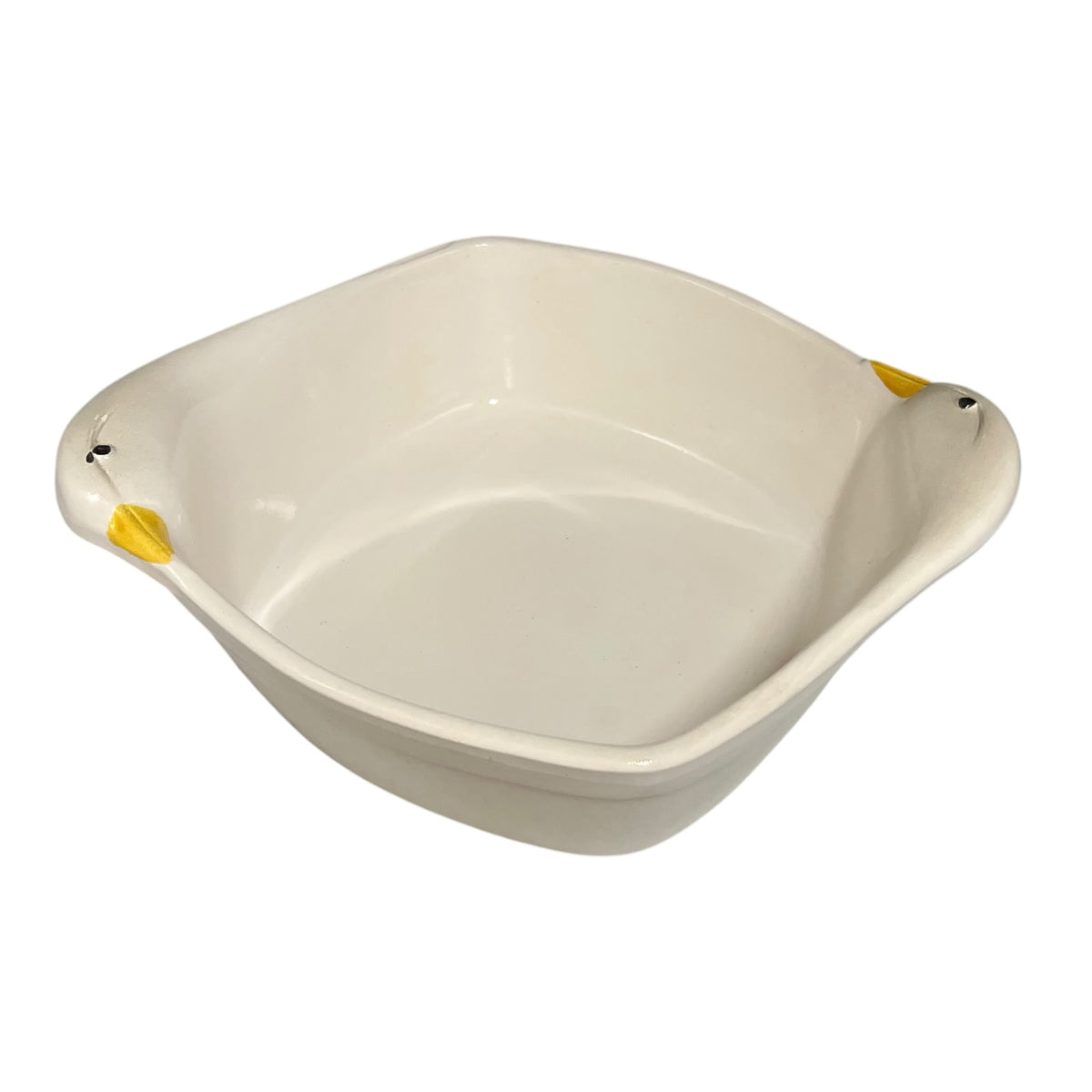 Vintage French Goose Shaped Ceramic Casserole Pot – 2 Litre Roasting Pie Dish
