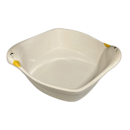Vintage French Goose Shaped Ceramic Casserole Pot – 2 Litre Roasting Pie Dish