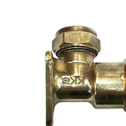 Vintage Style Copper & Brass Wall Mounted Tap – Custom Size for Exposed Pipework