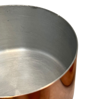 inside view of copper pan