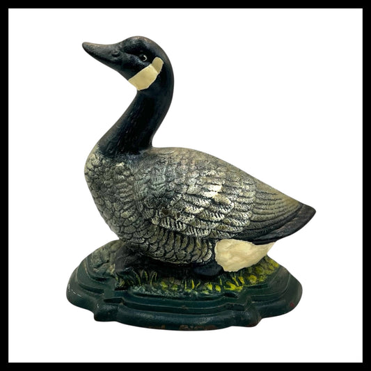 Cast Iron Duck Door Stop, Vintage Style Farmhouse Door Stay, Duck Gift for sale from All Things French Store