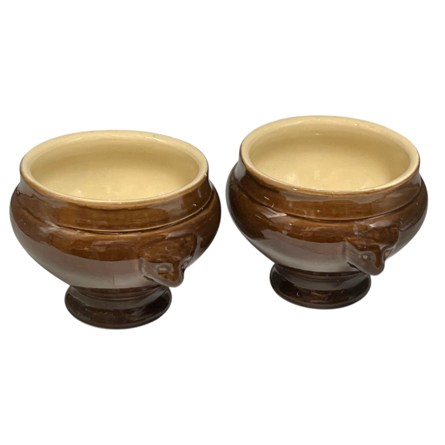 2 Vintage French Lion’s Head Soup Bowls – Farmhouse Country Kitchen