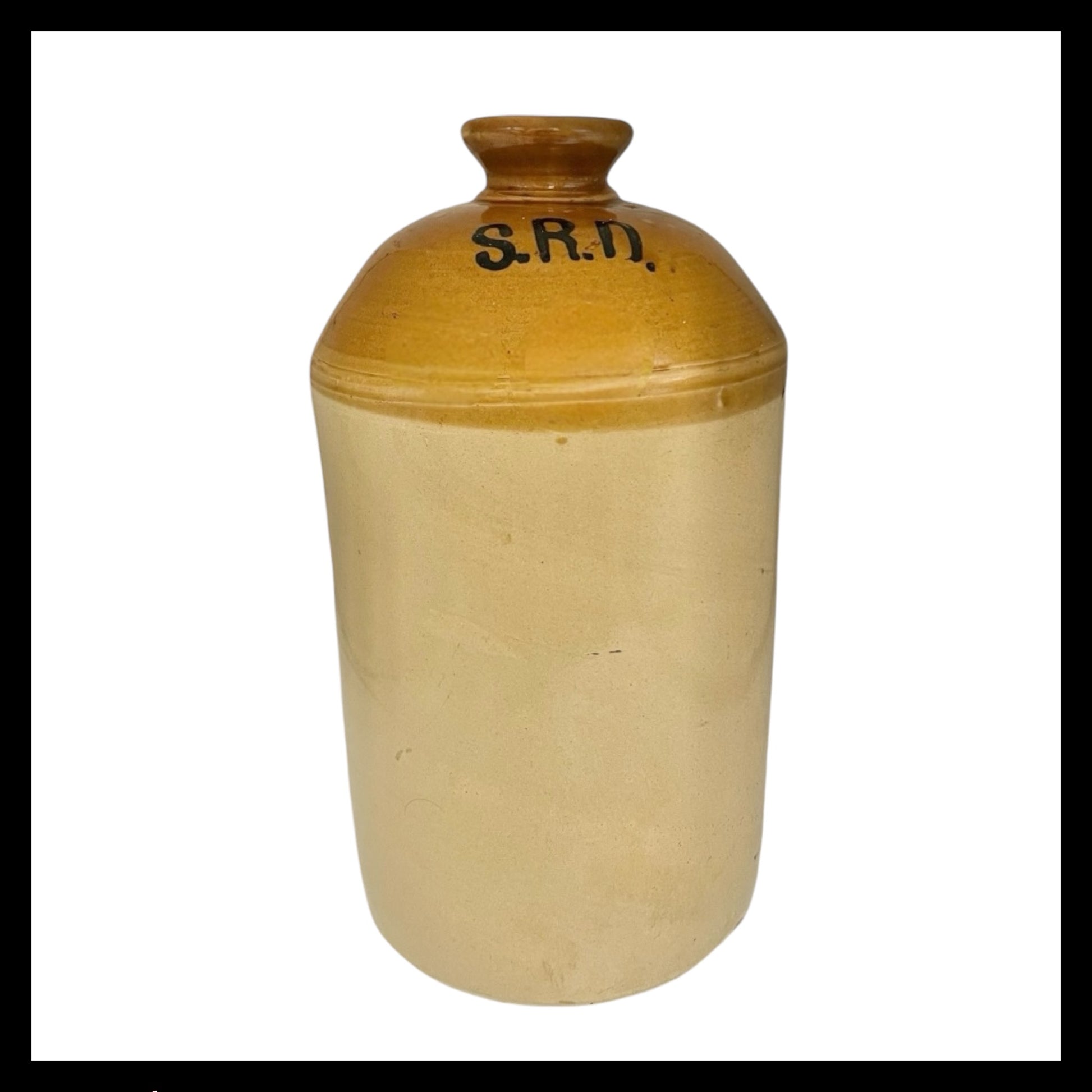 British WW1 Memorabilia SRD Rum Jar, WW1 Rum Jug, SRD Jar for sale from Al Things French Store