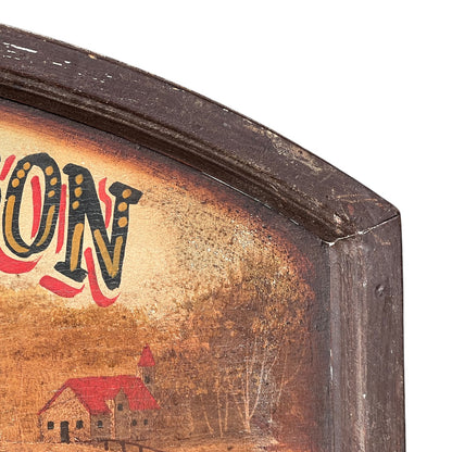 Harley Davidson Motorcycle 3D Wooden Wall Art – Vintage Style Pub Sign