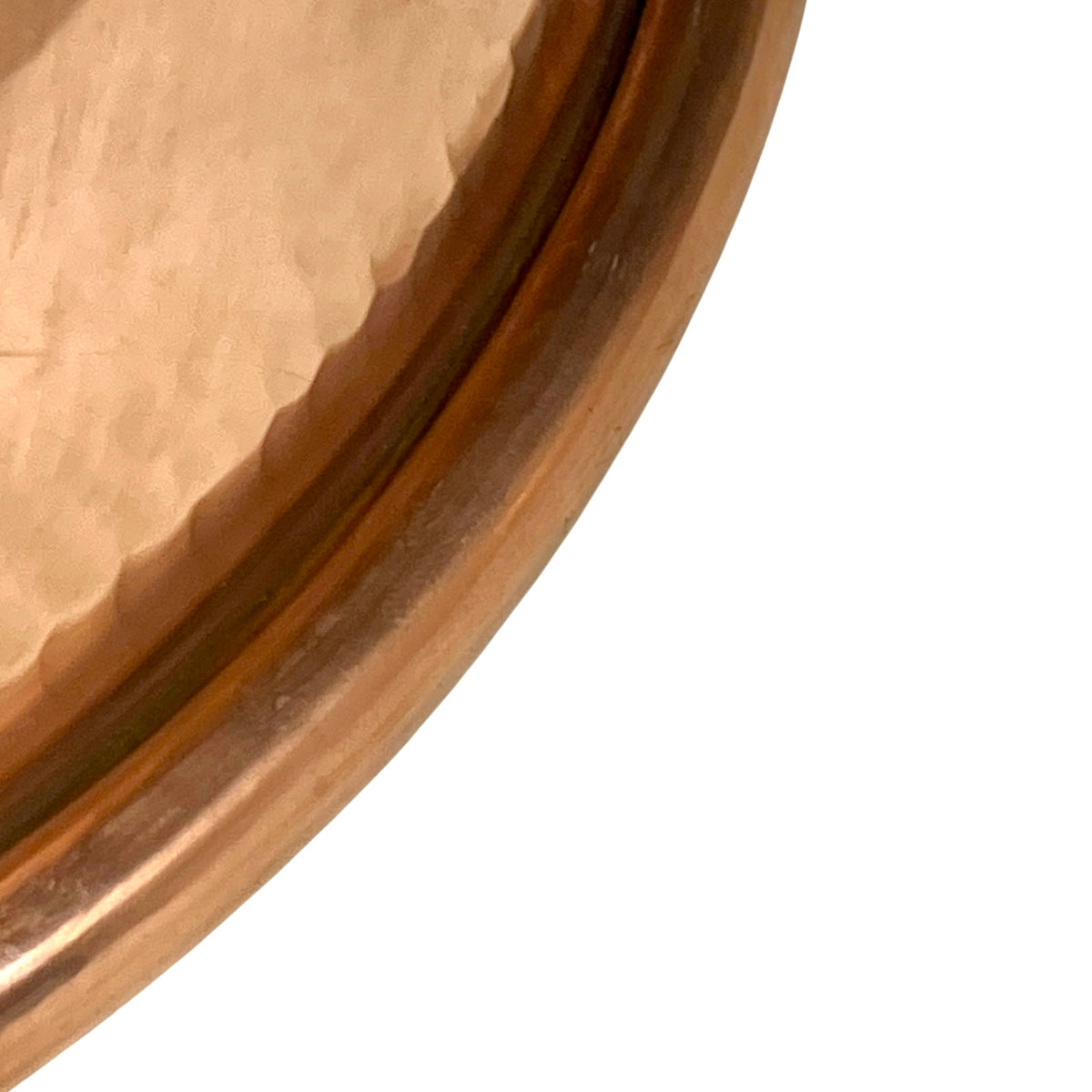 Vintage French Matfer Copper Basin Sink – Roll Top Countertop Bathroom Basin 38cm