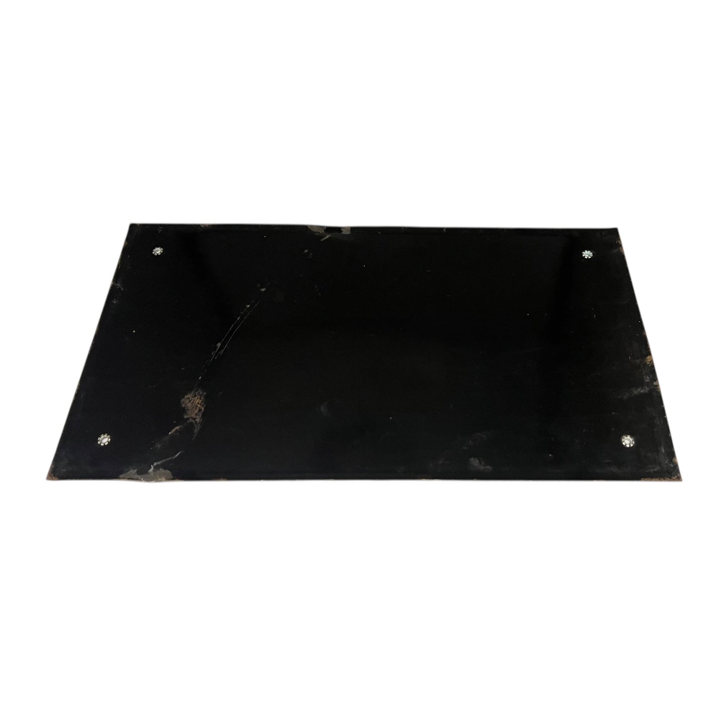 Close up of French road sign on a white background