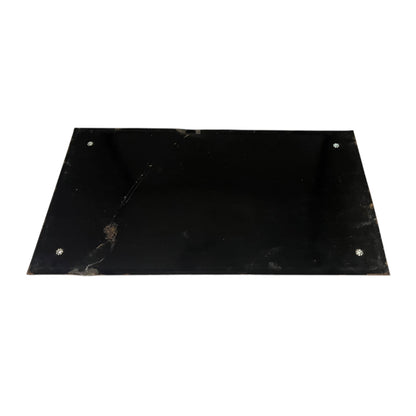 Close up of French road sign on a white background