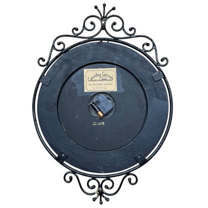 back image of vintage sign