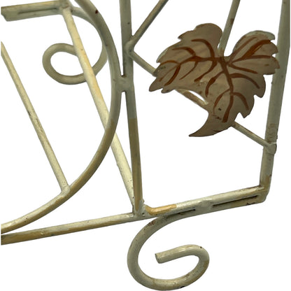 French table top freestanding 3 bottle holder rack 