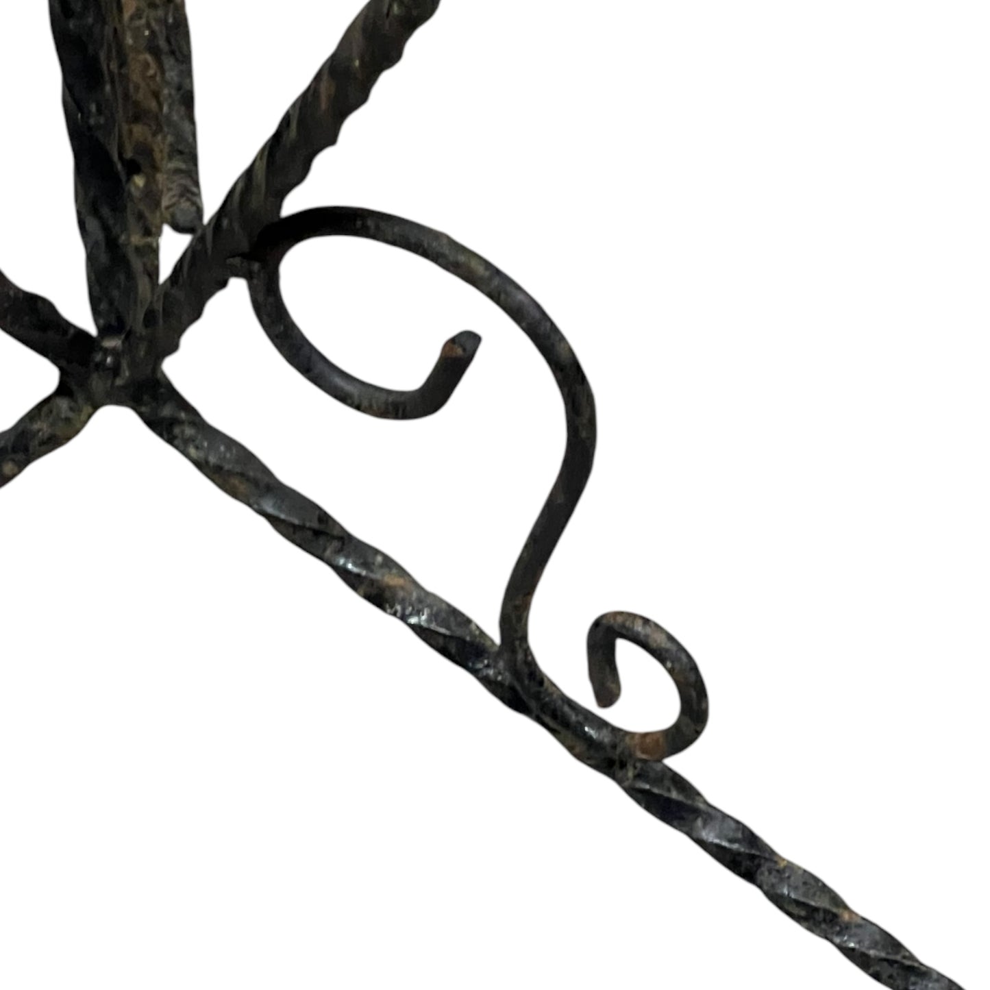 Vintage Retro Mid Century 50s 60s, French Wrought Iron Pot Plant Stand 