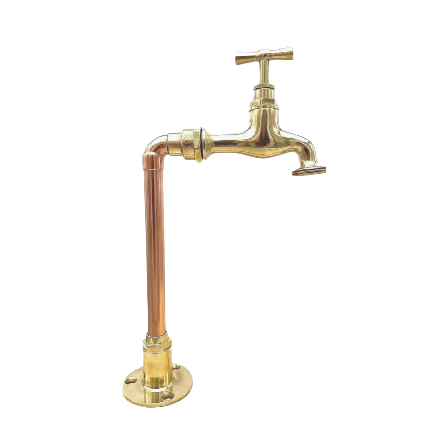 Handmade copper and brass vintage style vintage tap