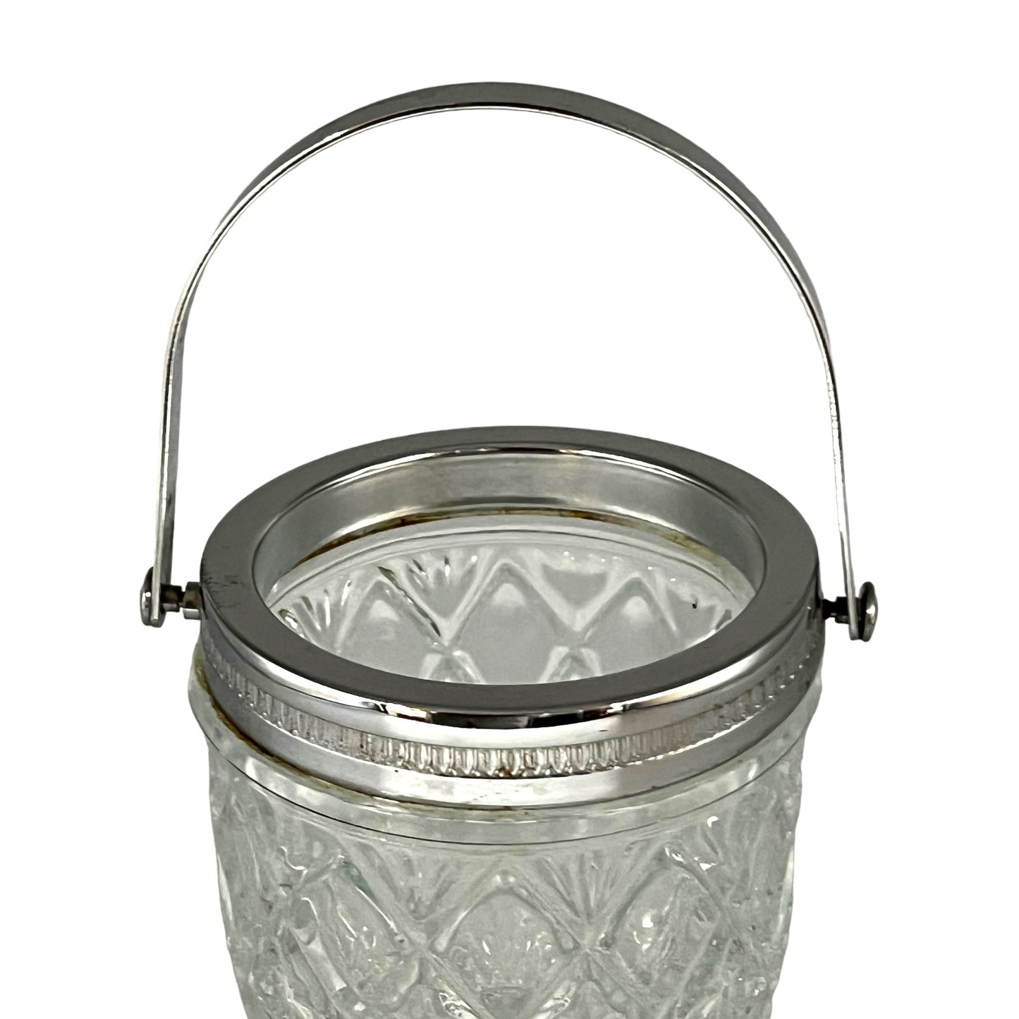 French vintage mid century ice cube bucket 