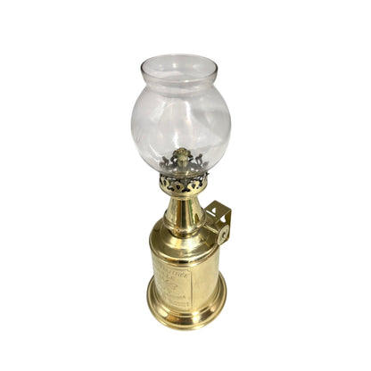 Vintage French Brass Pigeon Oil Lamp | Working Lampe Feutree Vintner’s Safety Lamp