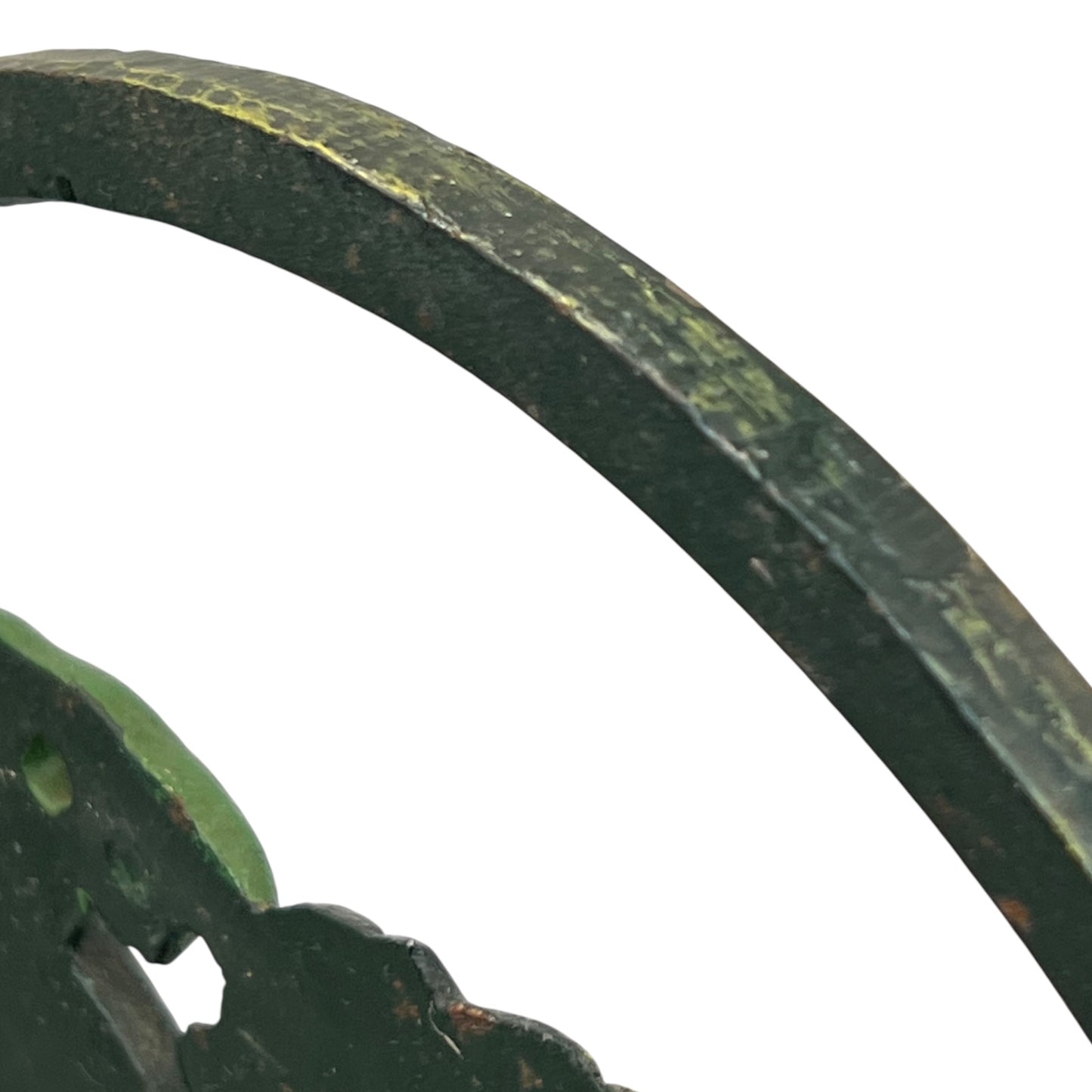 French Vintage Cast Iron Wine Bottle Rack Stand | Holds 12 Bottles | Grape Decor