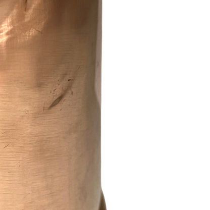 copper milk churn side view